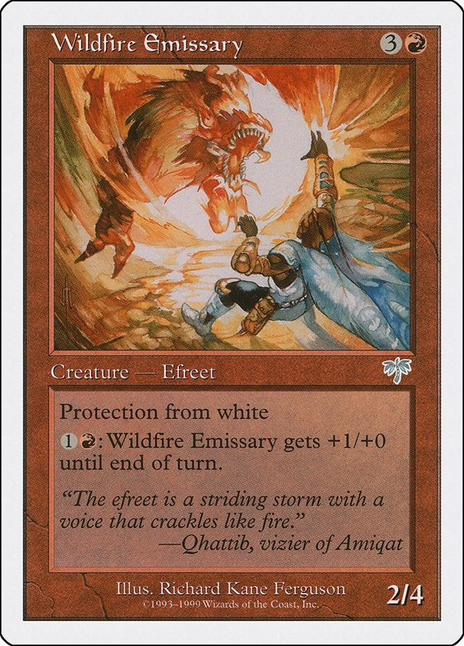 Wildfire Emissary [BRB] - MTG Single