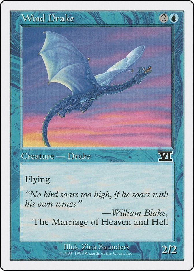 Wind Drake [BRB] - MTG Single