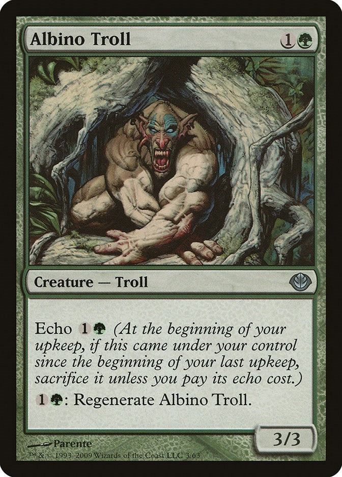 Albino Troll (3) [DDD] - MTG Single