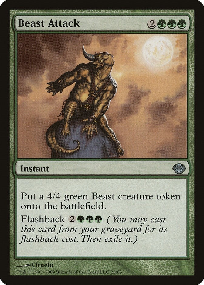 Beast Attack (23) [DDD] - MTG Single