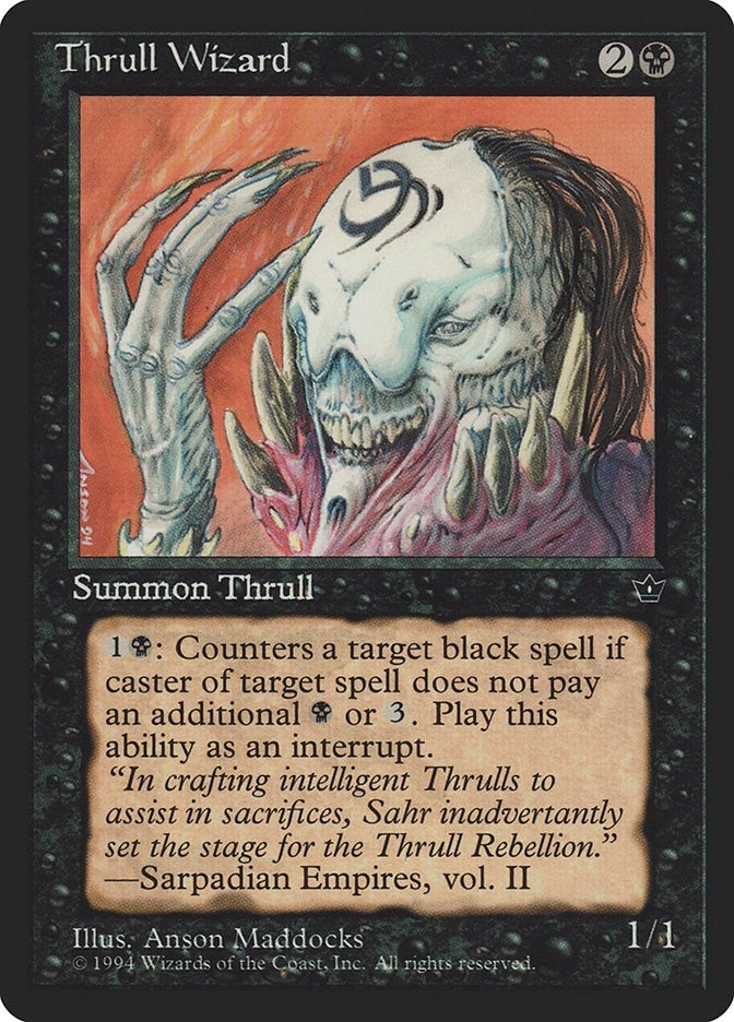 Thrull Wizard [FEM] - MTG Single