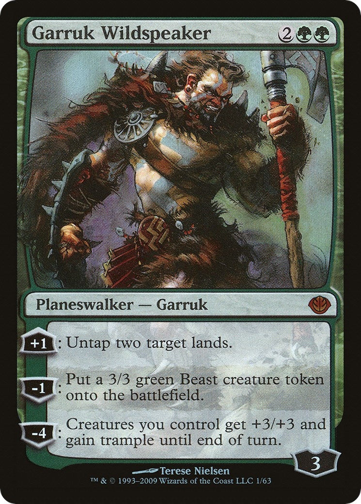 Garruk Wildspeaker (1) [DDD] - MTG Single