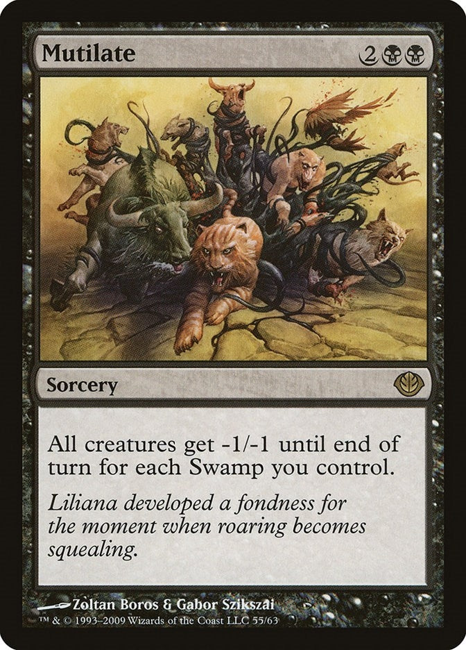 Mutilate (55) [DDD] - MTG Single