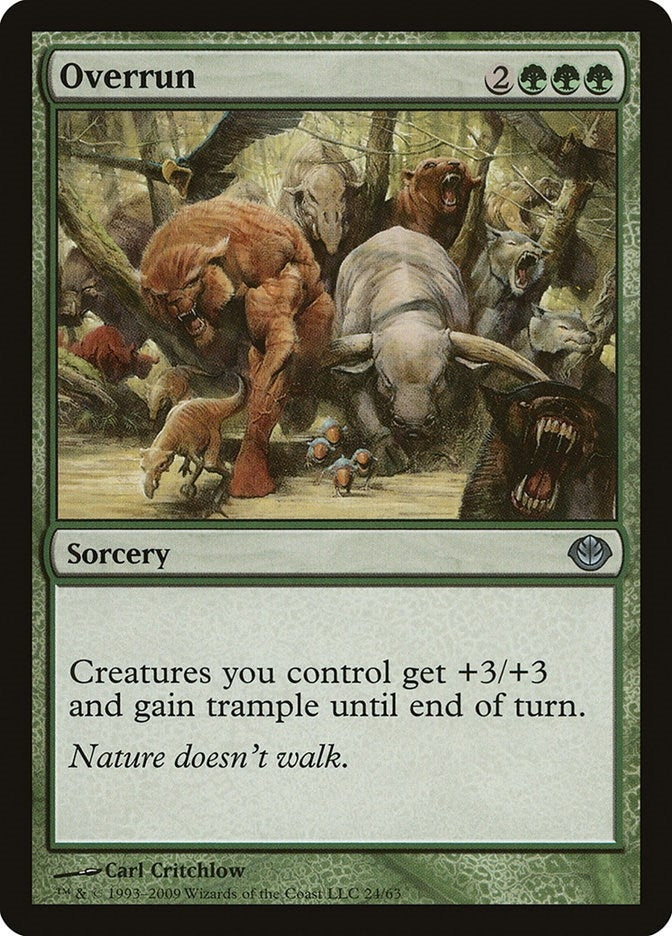 Overrun (24) [DDD] - MTG Single