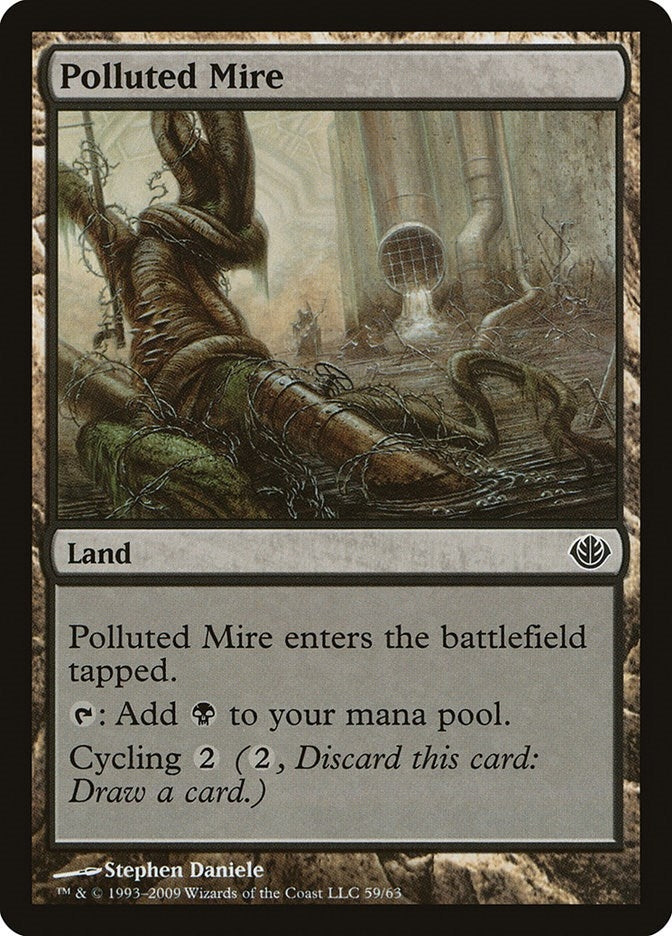 Polluted Mire (59) [DDD] - MTG Single