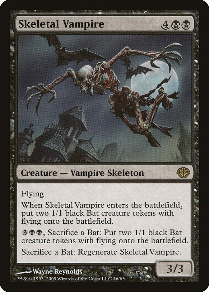 Skeletal Vampire (46) [DDD] - MTG Single