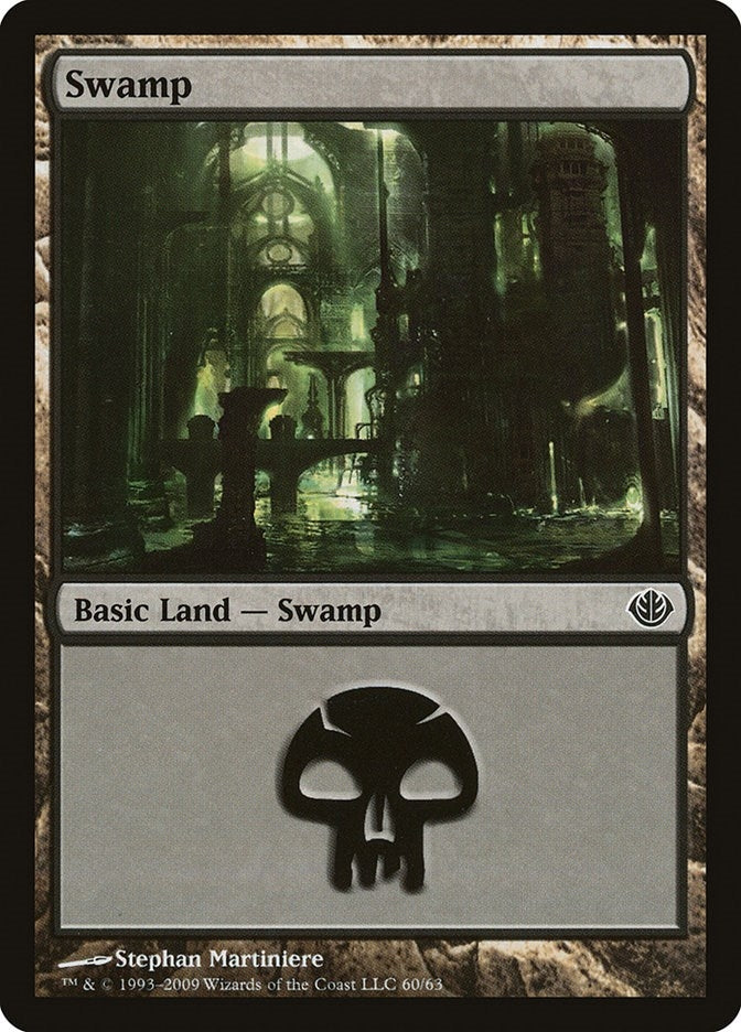 Swamp (60) (60) [DDD] - MTG Single