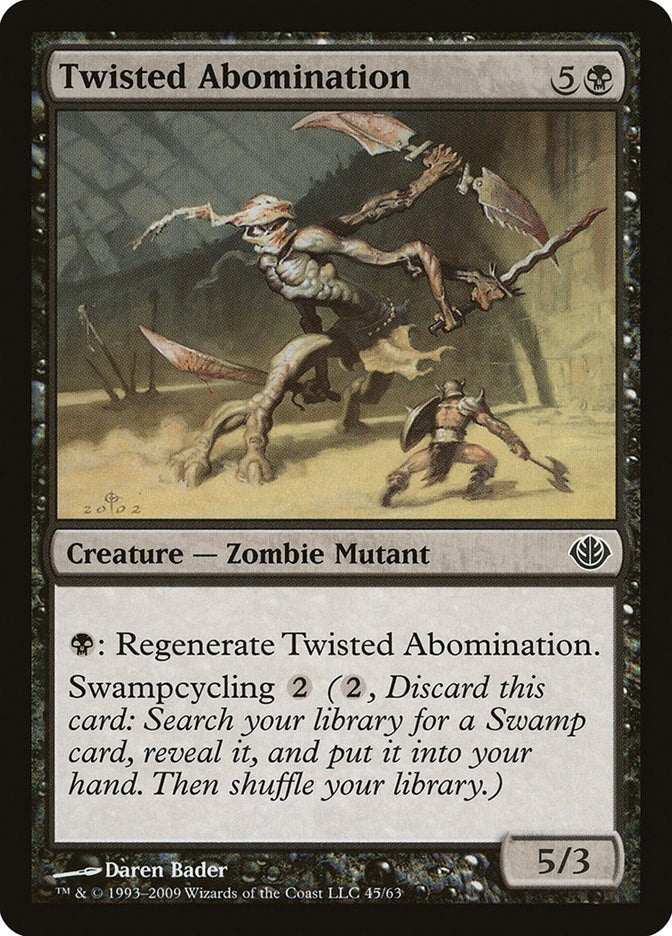 Twisted Abomination (45) [DDD] - MTG Single