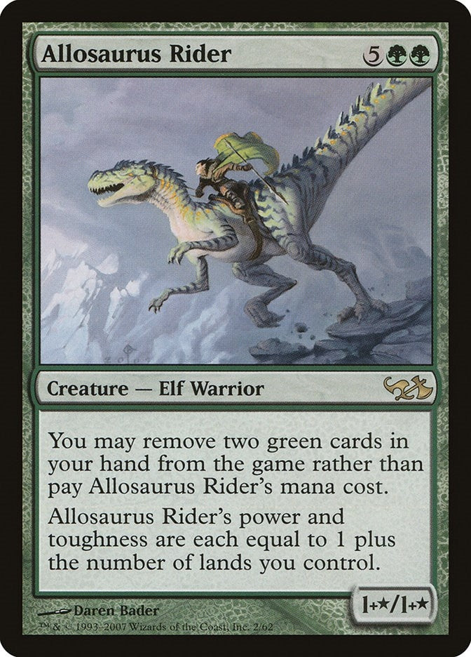 Allosaurus Rider (2) [EVG] - MTG Single