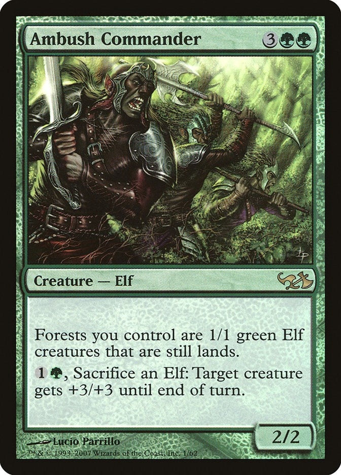 Ambush Commander (1) [EVG] - MTG Single