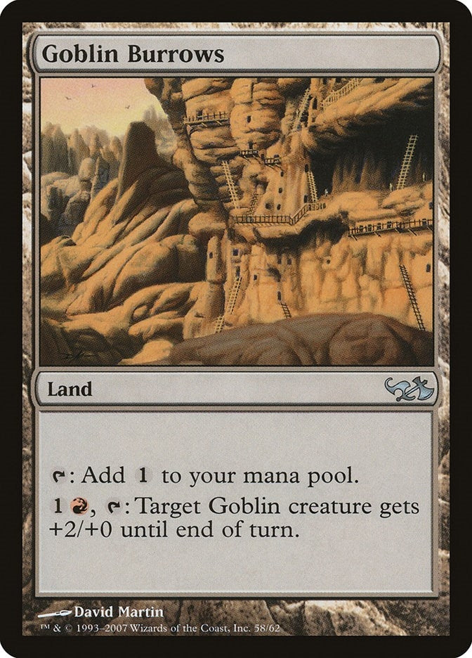 Goblin Burrows (58) [EVG] - MTG Single