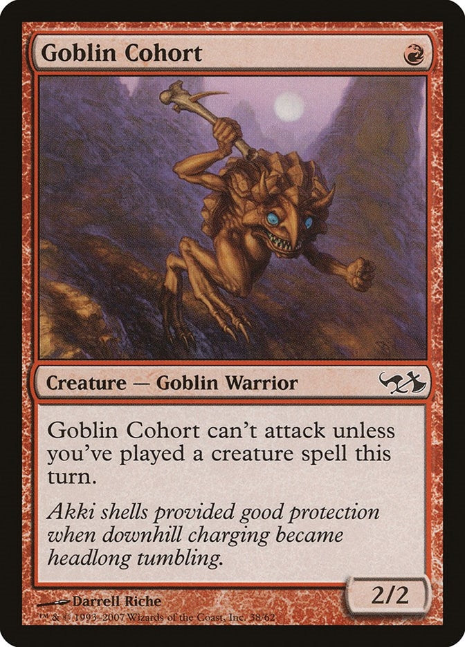 Goblin Cohort (38) [EVG] - MTG Single