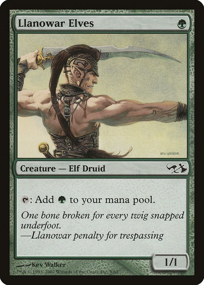 Llanowar Elves (9) [EVG] - MTG Single