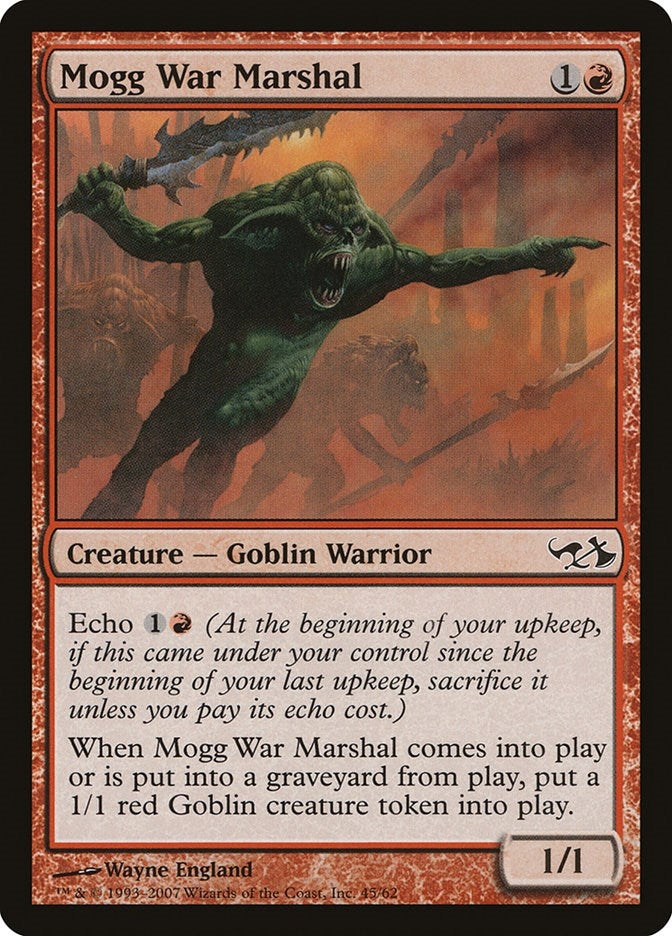 Mogg War Marshal (45) [EVG] - MTG Single