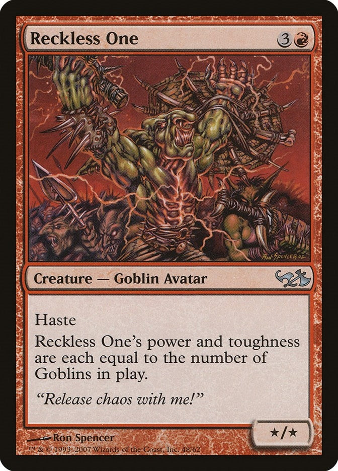 Reckless One (48) [EVG] - MTG Single