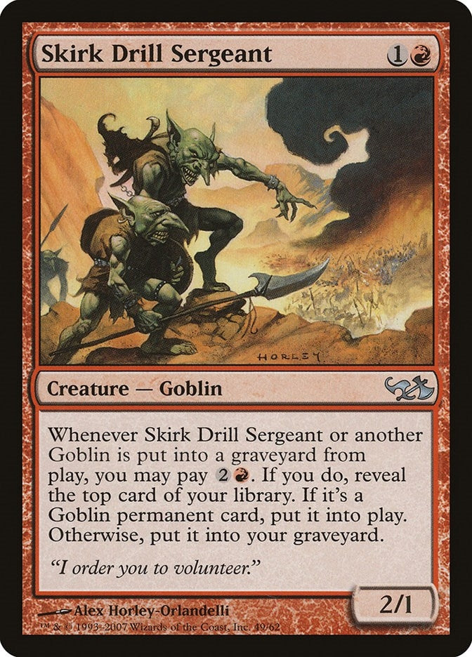 Skirk Drill Sergeant (49) [EVG] - MTG Single
