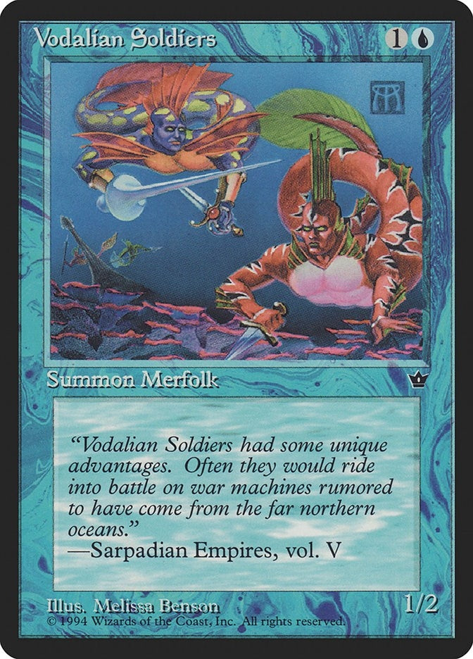 Vodalian Soldiers (Benson) [FEM] - MTG Single