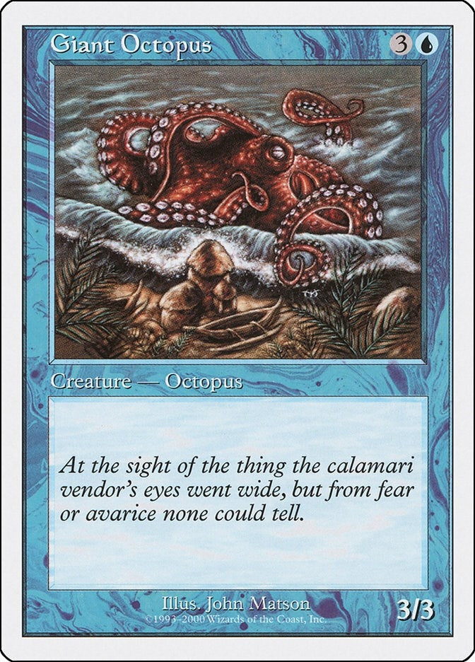 Giant Octopus [S00] - MTG Single