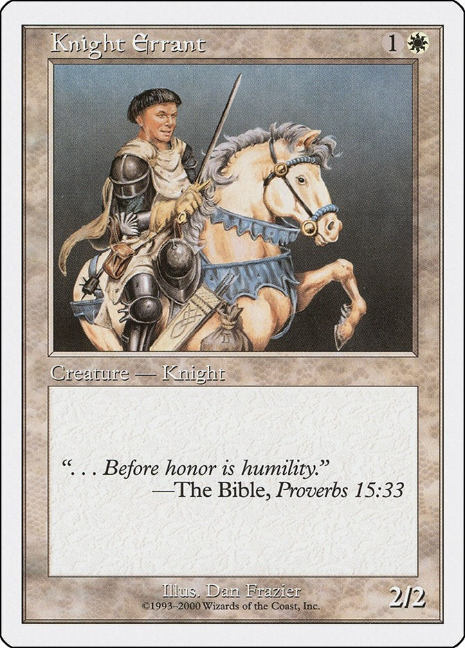 Knight Errant [S00] - MTG Single