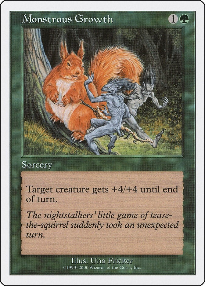 Monstrous Growth [S00] - MTG Single