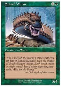 Spined Wurm [S00] - MTG Single