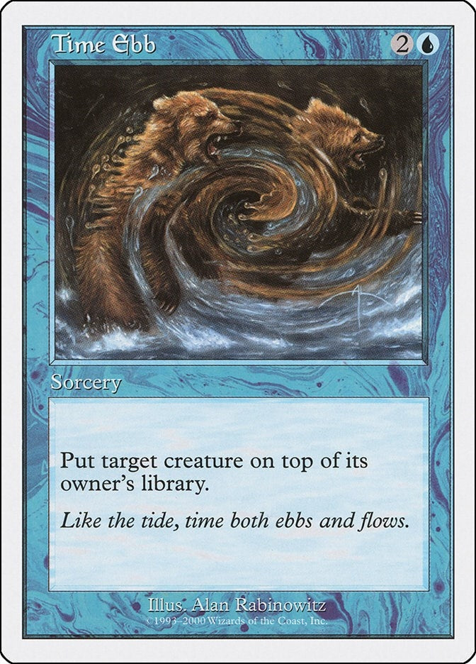Time Ebb [S00] - MTG Single