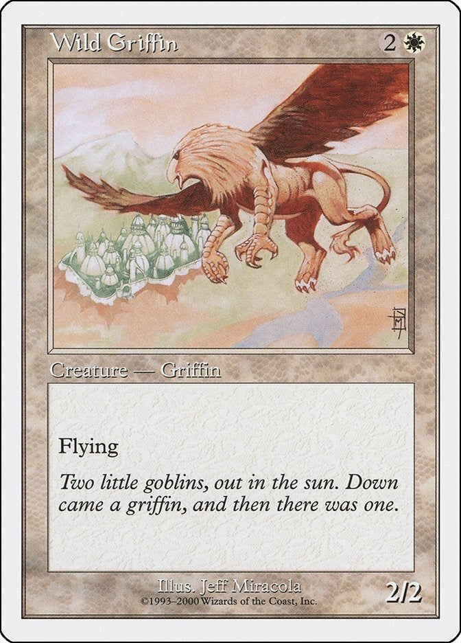 Wild Griffin [S00] - MTG Single