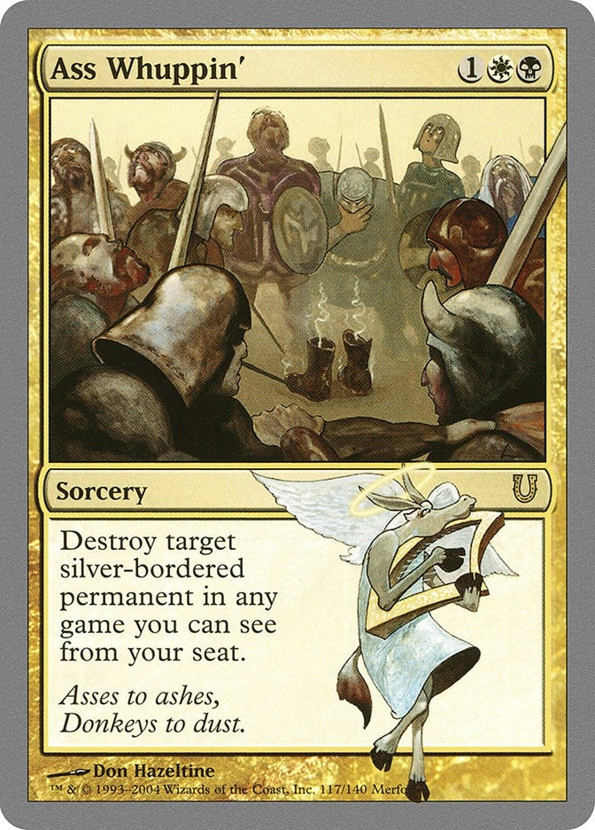Ass Whuppin’ (117) [UNH] - MTG Single