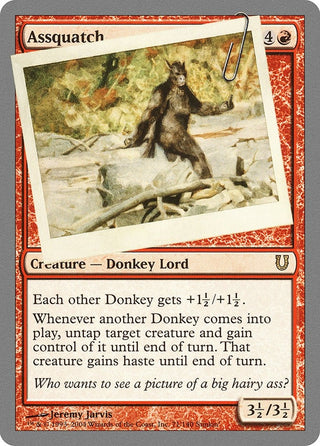 Assquatch (71) [UNH] - MTG Single