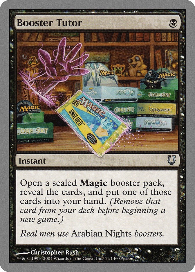 Booster Tutor (51) [UNH] - MTG Single