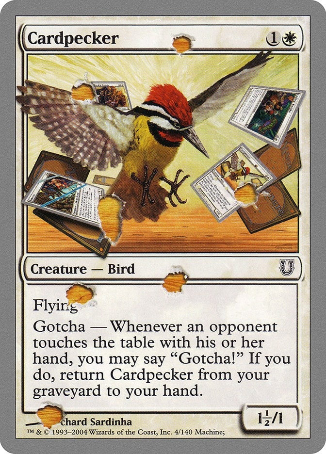 Cardpecker (4) [UNH] - MTG Single