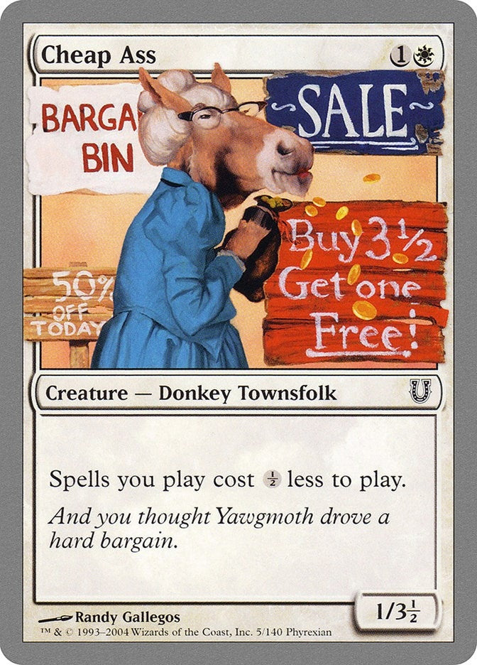 Cheap Ass (5) [UNH] - MTG Single