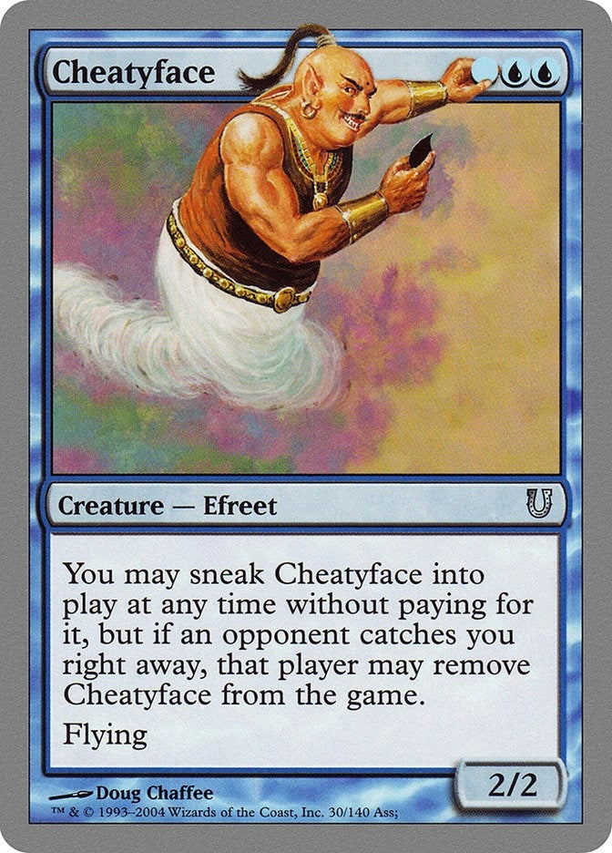 Cheatyface (30) [UNH] - MTG Single