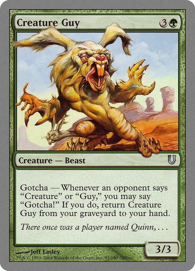 Creature Guy (93) [UNH] - MTG Single