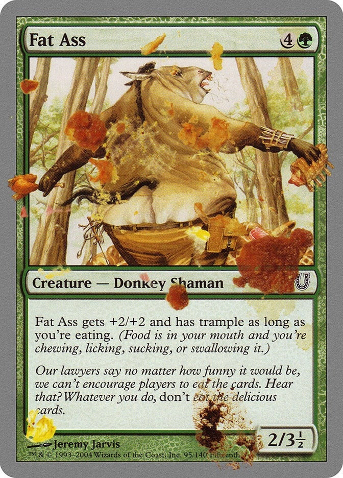 Fat Ass (95) [UNH] - MTG Single