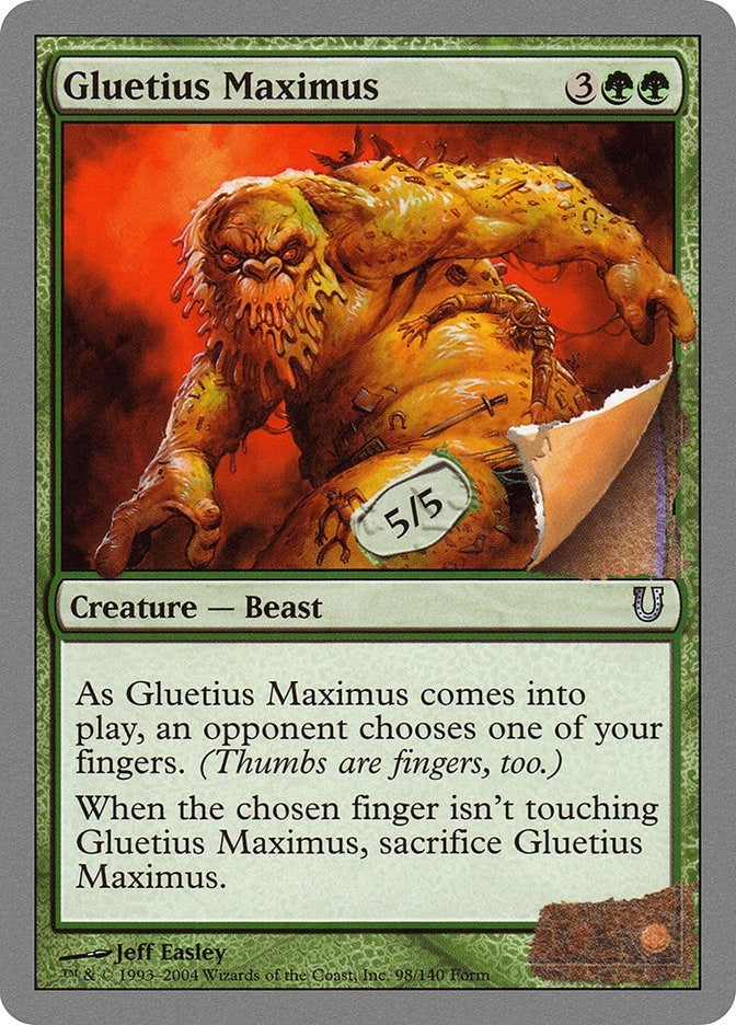 Gluetius Maximus (98) [UNH] - MTG Single