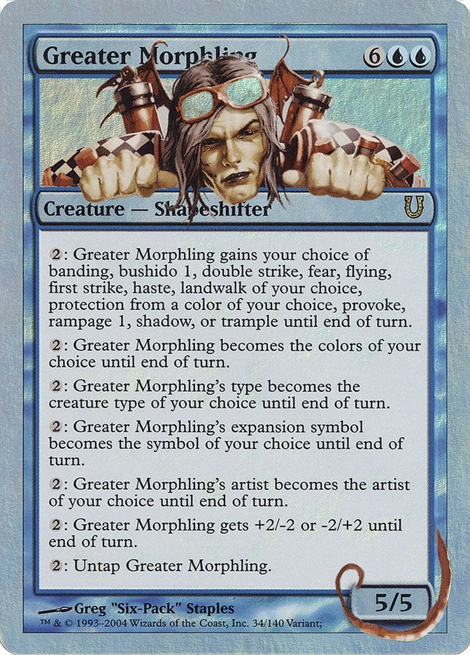 Greater Morphling (34) [UNH] - MTG Single