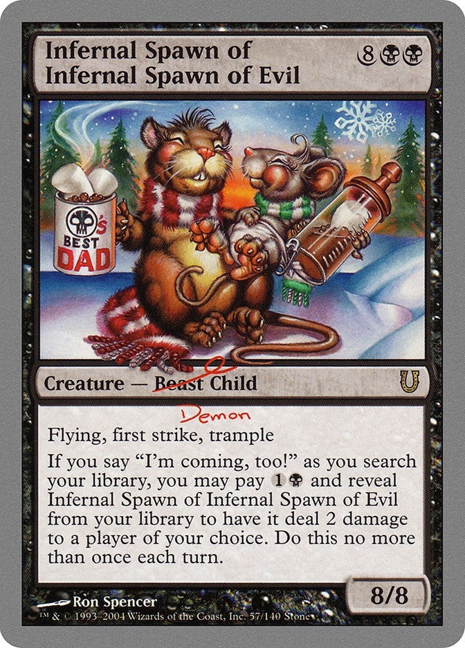 Infernal Spawn of Infernal Spawn of Evil (57) [UNH] - MTG Single