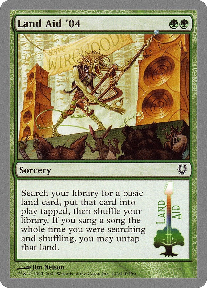 Land Aid ’04 (102) [UNH] - MTG Single