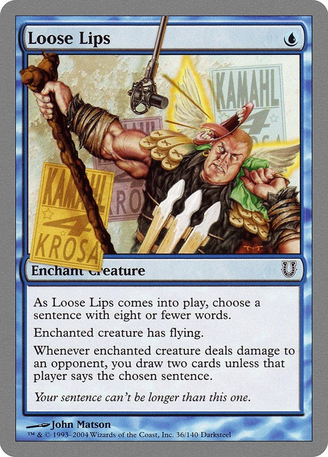 Loose Lips (36) [UNH] - MTG Single