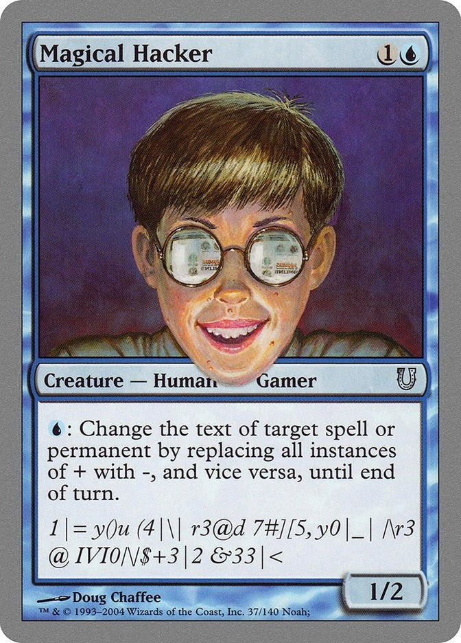 Magical Hacker (37) [UNH] - MTG Single