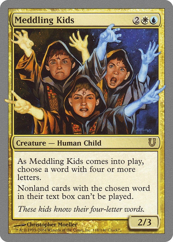 Meddling Kids (118) [UNH] - MTG Single