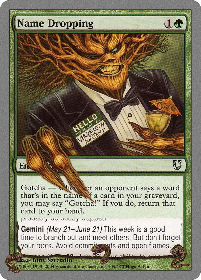 Name Dropping (105) [UNH] - MTG Single