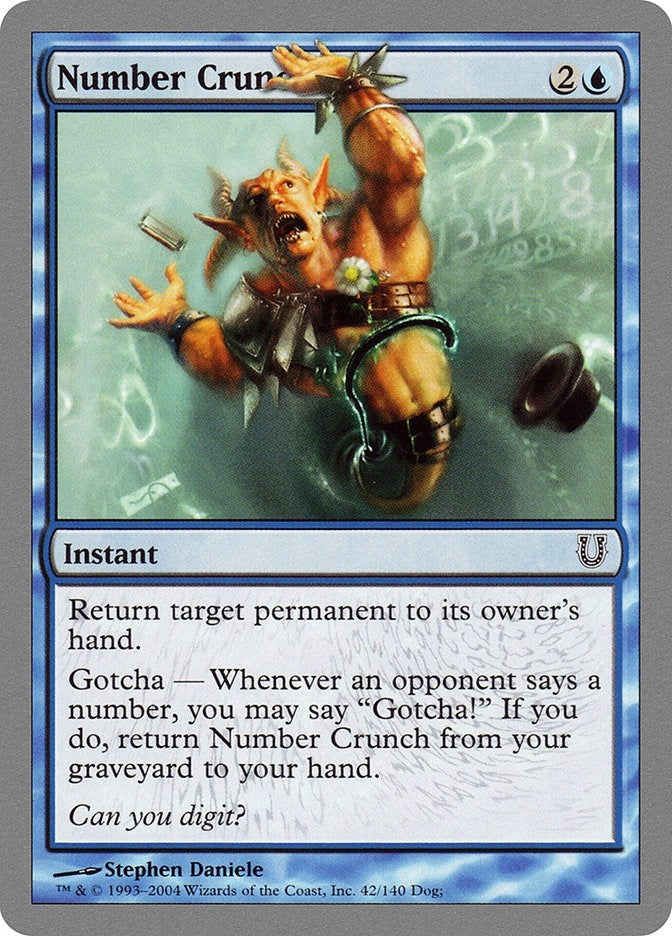 Number Crunch (42) [UNH] - MTG Single