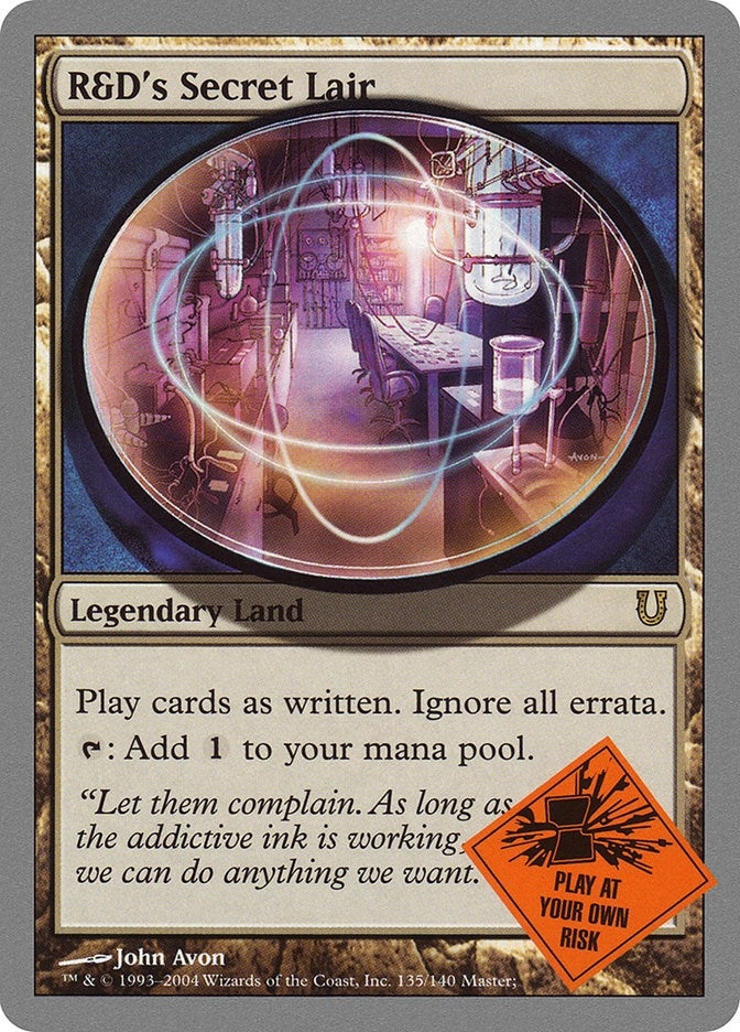 R&D’s Secret Lair (135) [UNH] - MTG Single