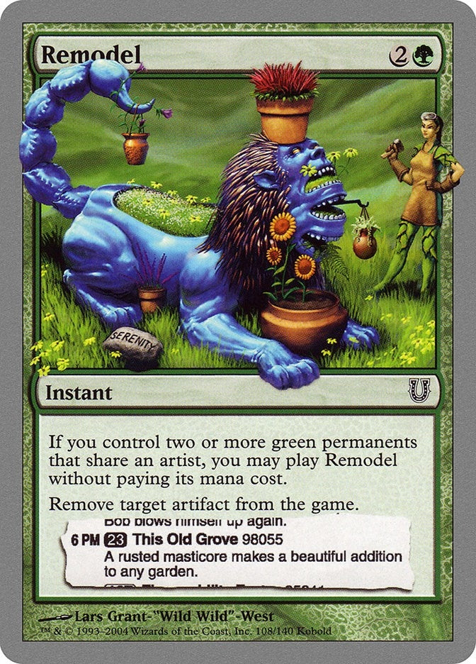 Remodel (108) [UNH] - MTG Single