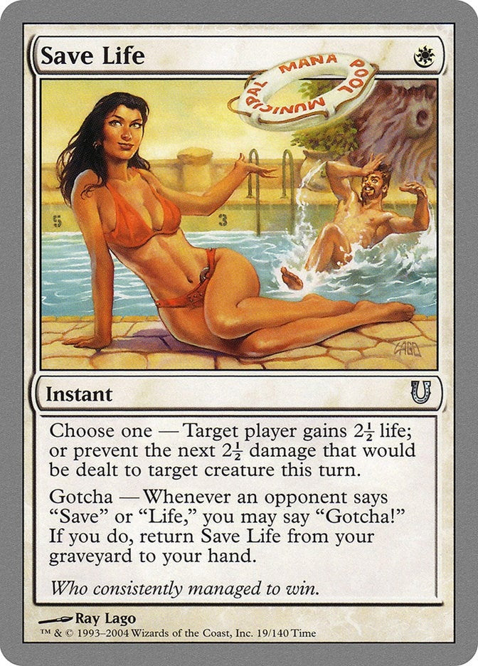 Save Life (19) [UNH] - MTG Single