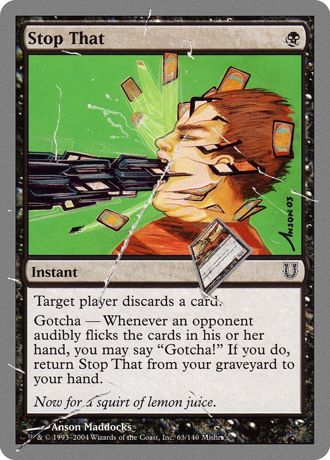 Stop That (63) [UNH] - MTG Single