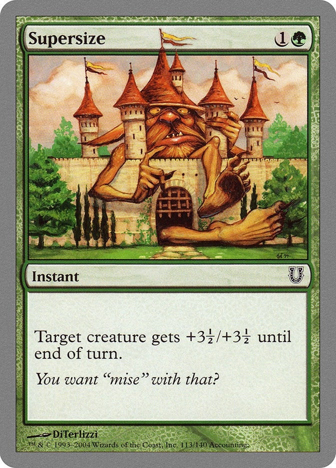 Supersize (113) [UNH] - MTG Single