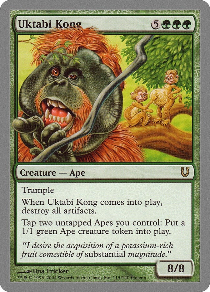 Uktabi Kong (115) [UNH] - MTG Single